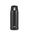 Emsa TRAVEL MUG light thermal mug (black (matt), 0.4 liters, flip lid) - nr 7