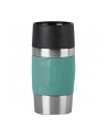 Emsa TRAVEL MUG Compact thermal mug (petrol/stainless steel, 0.3 liters, screw cap) - nr 4