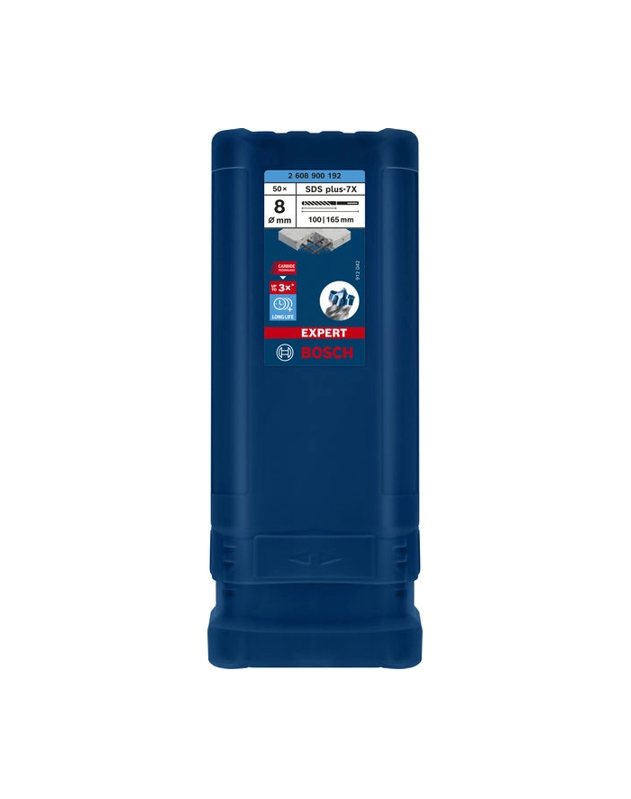 bosch powertools Bosch Expert hammer drill bit SDS-plus-7X, 8mm, 50 pieces (working length 100mm) główny