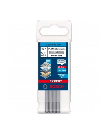 bosch powertools Bosch Expert CYL-9 MultiConstruction drill bit, 5.5mm, 10 pieces (working length 50mm) nr 1