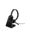 Jabra Evolve 65 TE - USB-A UC Stereo, Headset (Stereo, USB-A, Bluetooth, UC, with charging station) - nr 1