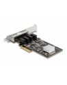 DeLOCK PCIe x4 to 4 x RJ45 Gbit, LAN adapter (Realtek RTL8111H) - nr 19