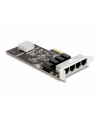DeLOCK PCIe x4 to 4 x RJ45 Gbit, LAN adapter (Realtek RTL8111H) - nr 2