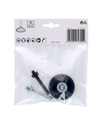 bosch powertools Bosch backing pad 50mm with R-type holder, sanding pad (black, Quick Lock, for GWG 12V-50 S Professional) nr 2