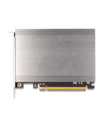 DeLOCK PCI Express x16 card to 4x internal NVMe M.2 Key, interface card (with heatsink and LED display) nr 2