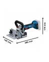 bosch powertools Bosch cordless flat dowel cutter GFF 18V-22 Professional Solo, 18 volt (blue/black, without battery and charger, in L-BOXX) - nr 5