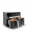 Tefal double hot air fryer Dual Easy Fry ' Grill (black, 2,700 watts, 2 baskets 5.2 liters + 3.1 liters) - nr 15