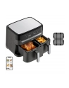 Tefal double hot air fryer Dual Easy Fry ' Grill (black, 2,700 watts, 2 baskets 5.2 liters + 3.1 liters) - nr 1