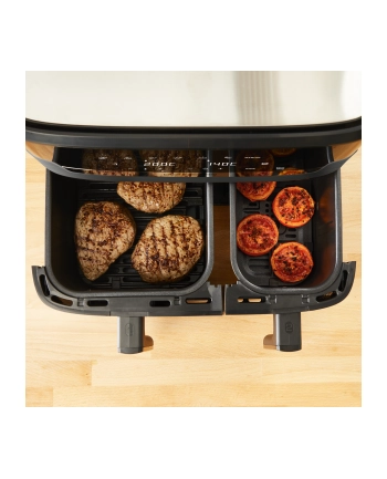 Tefal double hot air fryer Dual Easy Fry ' Grill (black, 2,700 watts, 2 baskets 5.2 liters + 3.1 liters) nr 1