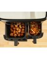 Tefal double hot air fryer Dual Easy Fry ' Grill (black, 2,700 watts, 2 baskets 5.2 liters + 3.1 liters) - nr 24