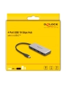 DeLOCK USB 10 Gbps USB Type-C Hub with 4 x USB Type-C, USB hub (grey) - nr 4