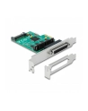 DeLOCK PCIe x1 card to 4 x serial RS-232 with 5V or 12V, interface card (SATA power connector) - nr 6