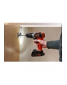 BLACK+DECKER cordless impact drill BCKSB02, 18Volt (orange/black, Li-ion battery 1.5Ah, storage box, 62-piece accessory set) - nr 4