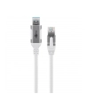 Goobay Ethernet cable USB-A 3.2 Gen1 plug > RJ-45 plug (BIAŁY, 1 meter, braided textile sheath) - nr 2