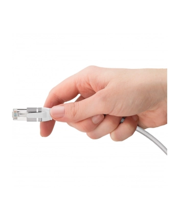goobay Ethernet adapter cable USB-A 3.2 Gen1 > RJ-45, Slim (BIAŁY, 2 meters) nr 2