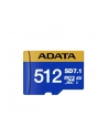 ADATA Premier Extreme microSDXC 512 GB, memory card (blue/yellow, SD Express, UHS-I U3, Class 10, V30) - nr 1