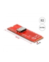 DeLOCK M.2 Key M to 1 x OCuLink SFF-8612 converter, interface card - nr 3