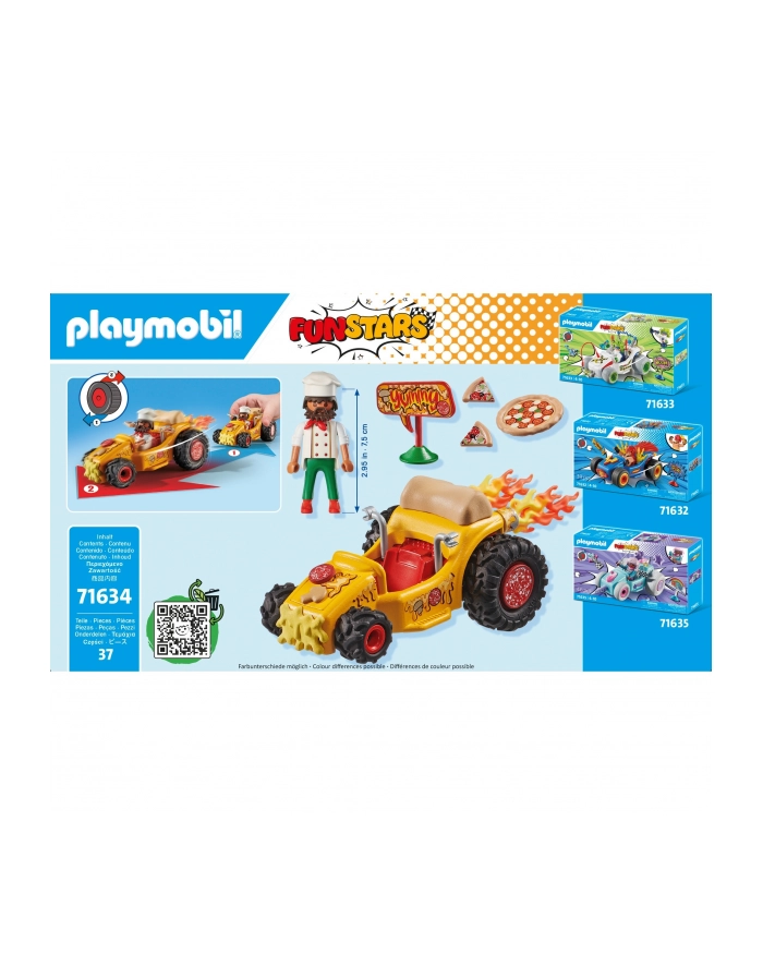 PLAYMOBIL 71634 Funstars Racing Pizza, construction toy główny