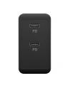 goobay USB-C dual fast charger 36 watts, PD (black, 2x USB-C, Power Delivery) - nr 8