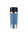 Emsa TRAVEL MUG Classic Thermo Mug (blue/stainless steel, 0.36 liters) - nr 18