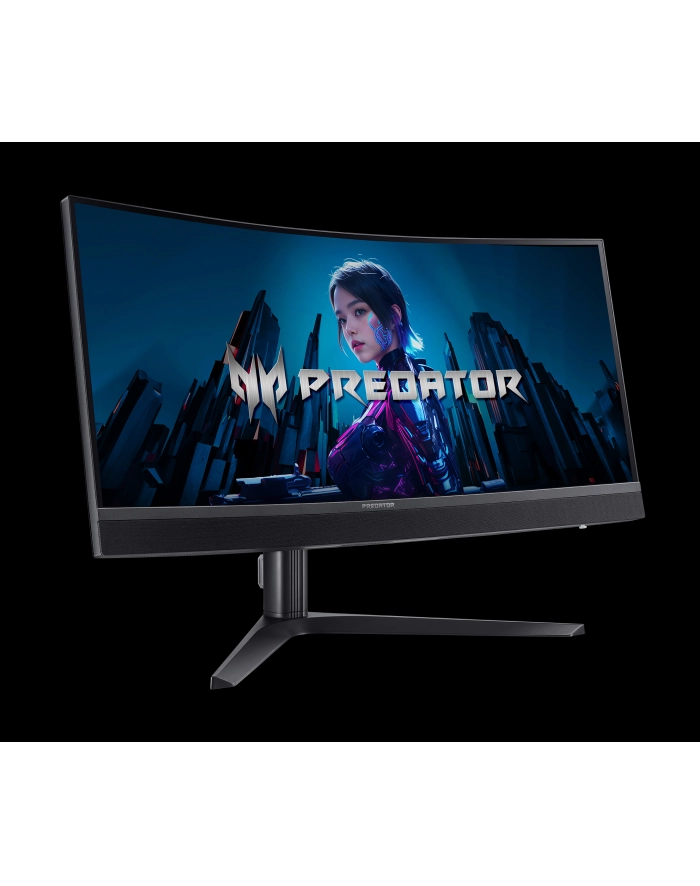 Acer Predator X34 V3 (X34V3bmiiphuzx), gaming monitor - 34 - black, UWQHD,VA, USB-C, AMD Free Sync Premium, Mini-LED, 180Hz panel główny