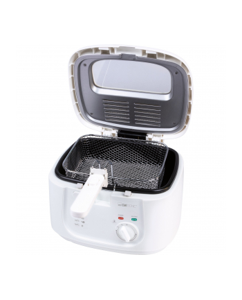 Clatronic deep fryer FR 3771 (BIAŁY, 1,800 watts, oil container 2.5 liters)