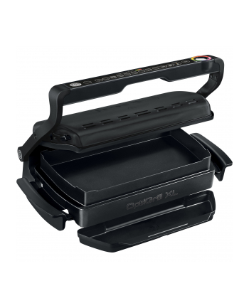 Tefal OptiGrill+ XL Snacking ' Baking GC7248, contact grill (black, 2,000 watts, with XL baking tray)