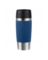 Emsa TRAVEL MUG Classic Thermo Mug (dark blue/stainless steel, 0.36 liters) - nr 6