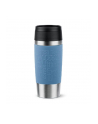 Emsa TRAVEL MUG Classic Thermo Mug (blue/stainless steel, 0.36 liters) - nr 10