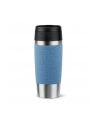 Emsa TRAVEL MUG Classic Thermo Mug (blue/stainless steel, 0.36 liters) - nr 1