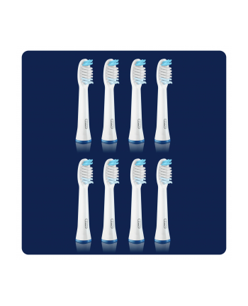 Braun Oral-B Pulsonic Clean 8er, brush head (BIAŁY)