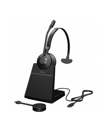 Jabra Engage 55 SE - USB-C UC Mono, Headset (black, mono, USB-C, UC, with charging station)