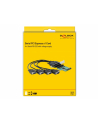 DeLOCK PCIe x1 card to 4 x serial RS-232 with 5V or 12V, interface card (SATA power connector) - nr 1