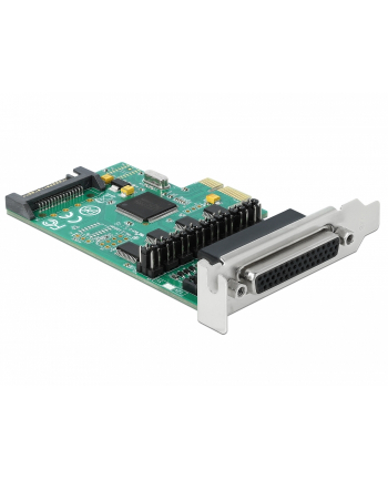 DeLOCK PCIe x1 card to 4 x serial RS-232 with 5V or 12V, interface card (SATA power connector)