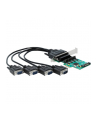 DeLOCK PCIe x1 card to 4 x serial RS-232 with 5V or 12V, interface card (SATA power connector) - nr 5