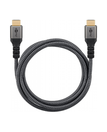 Goobay Plus Ultra High-Speed HDMI Cable, 8K @ 60Hz (Gray, 3 Meters)