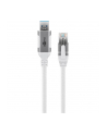 Goobay Ethernet cable USB-A 3.2 Gen1 plug > RJ-45 plug (BIAŁY, 1 meter, braided textile sheath) - nr 8