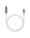 Goobay Ethernet cable USB-A 3.2 Gen1 plug > RJ-45 plug (BIAŁY, 1 meter, braided textile sheath) - nr 9