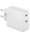 Goobay USB-C Dual Fast Charger 36 Watt (BIAŁY, 2x USB-C, Power Delivery) - nr 4