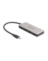 DeLOCK USB 10 Gbps USB Type-C Hub with 4 x USB Type-C, USB hub (grey) - nr 1