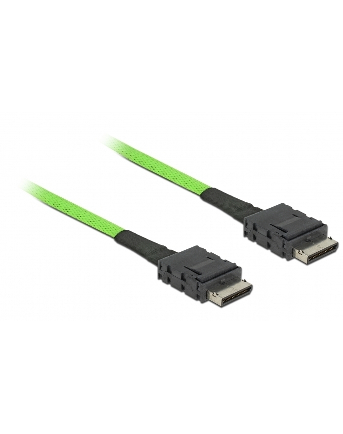 DeLOCK cable OCuLink PCIe SFF-8611 > OCuLink SFF-8611 (light green, 1 meter) główny
