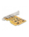 DeLOCK PCIe x4 card for 1x ext. USB-C 10 Gbit/s B. + 1x external USB-C DP Alt Mode, USB controller - nr 8