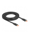 DeLOCK High Speed HDMI Ribbon Cable 48 Gps 8K 60Hz (black, 3 meters) - nr 3