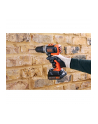 BLACK+DECKER cordless impact drill BCKSB02, 18Volt (orange/black, Li-ion battery 1.5Ah, storage box, 62-piece accessory set) - nr 8