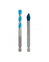 bosch powertools Bosch Expert HEX-9 HardCeramic + HEX-9 MultiConstruction drill bit set, ? 8mm (2-piece) - nr 2