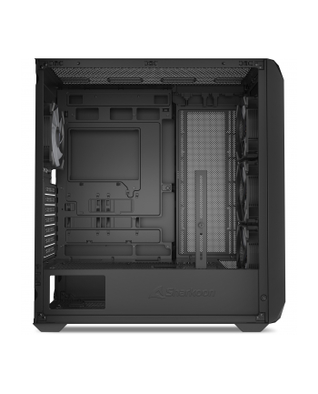 Sharkoon AK3 RGB, tower case (black, tempered glass)