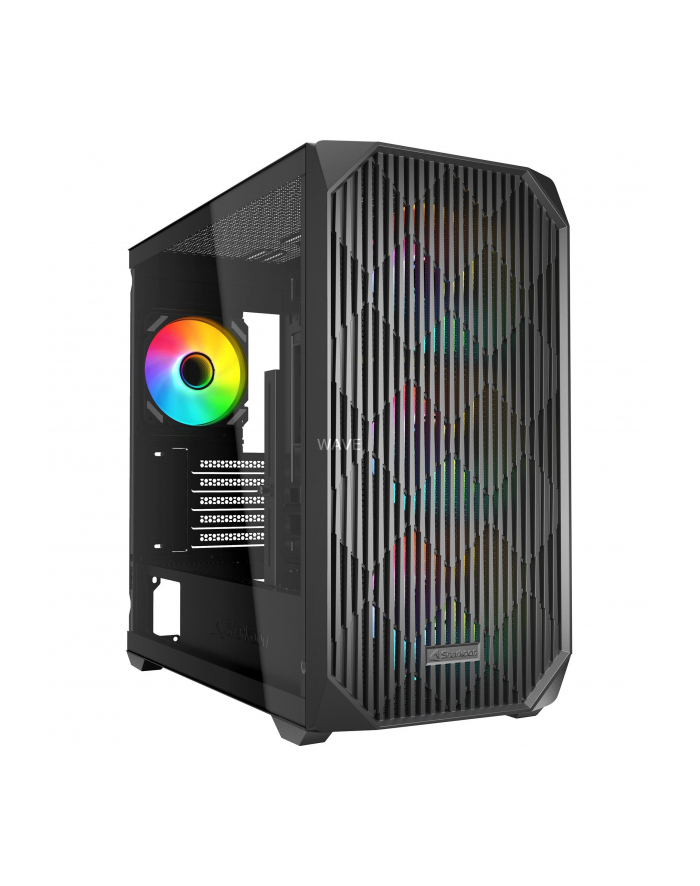 Sharkoon MK3 RGB, tower case (black, tempered glass) główny