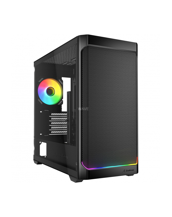 Sharkoon MK4W RGB Strip, tower case (black, tempered glass) główny