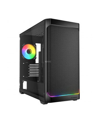 Sharkoon MK4W RGB Strip, tower case (black, tempered glass) nr 2