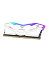 Team Group DDR5 - 16GB - 6400 - CL - 32 RGB BIAŁY, dual kit TEM, memory (BIAŁY, FF4D532G6400HC32ADC01, Delta RGB, INTEL XMP) - nr 6